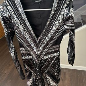 Sequin dress express